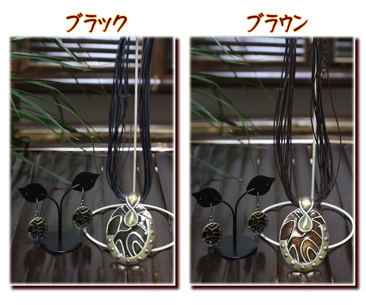 アジアン雑貨・エスニック雑貨のItal Village アジアンスタイル ネックレス ピアス