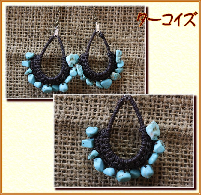 アジアン雑貨・エスニック雑貨のItal Village アジアンスタイル ピアス