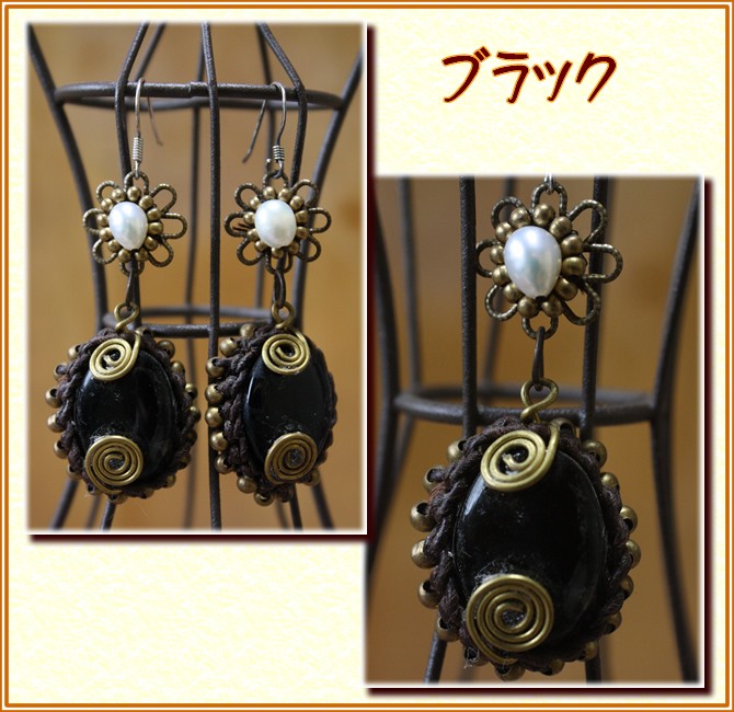 アジアン雑貨・エスニック雑貨のItal Village アジアンスタイル ピアス