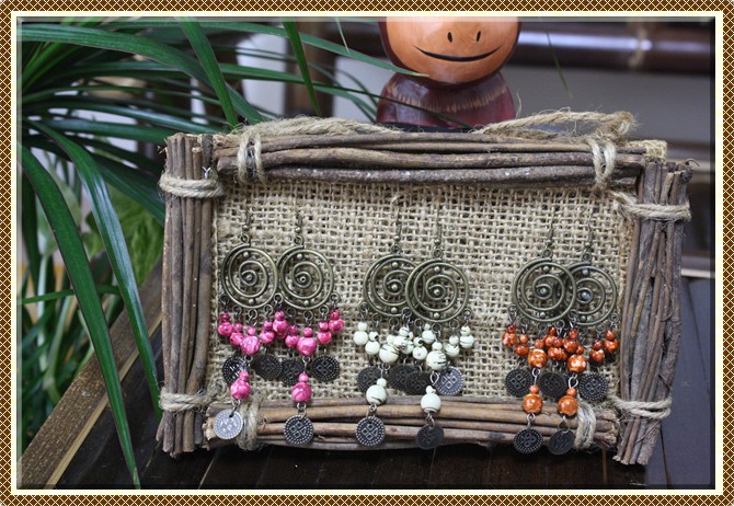 アジアン雑貨・エスニックファッションのItal Village アジアンファッション ピアス