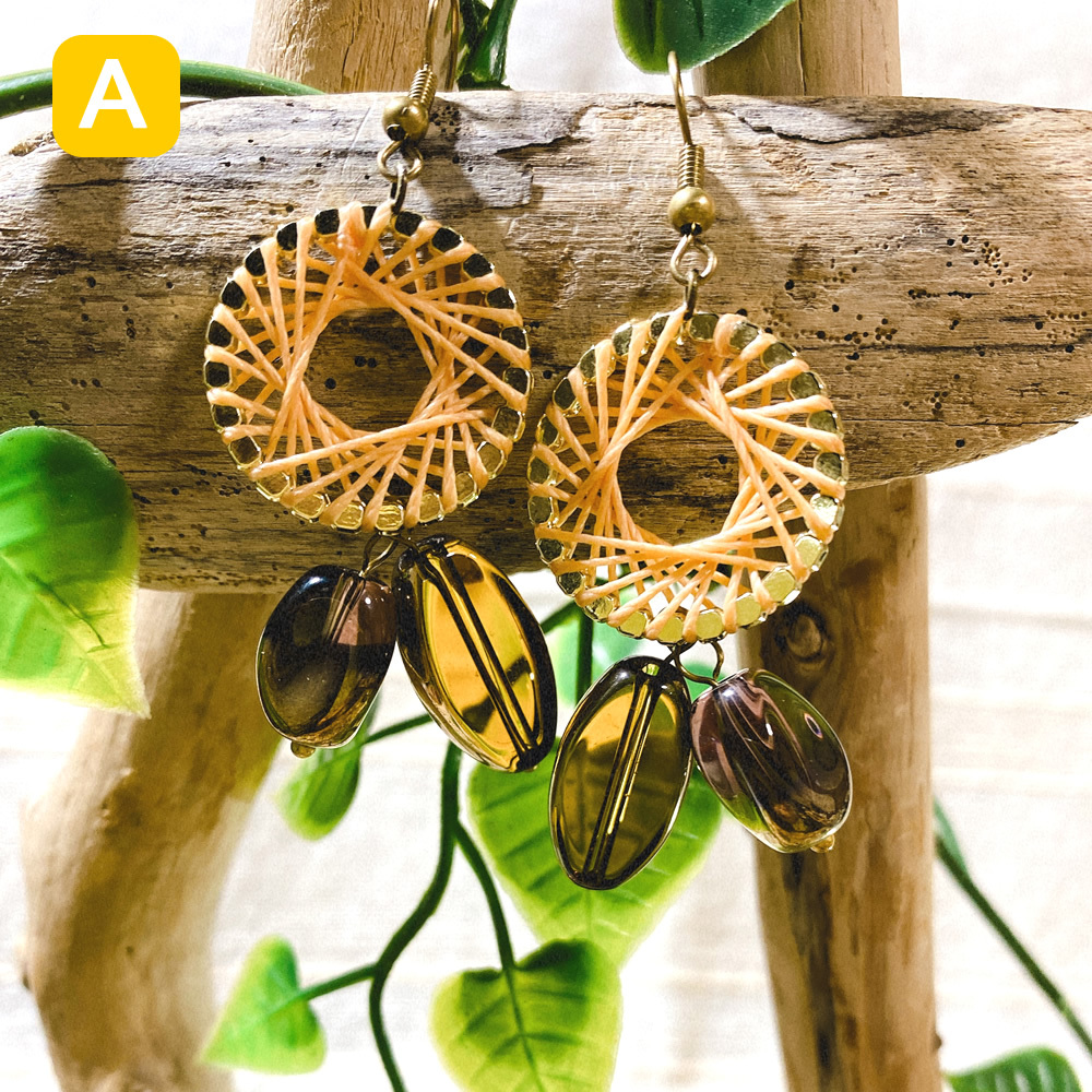 エスニック ピアス エスニックアクセサリー 金属アレルギー対応可