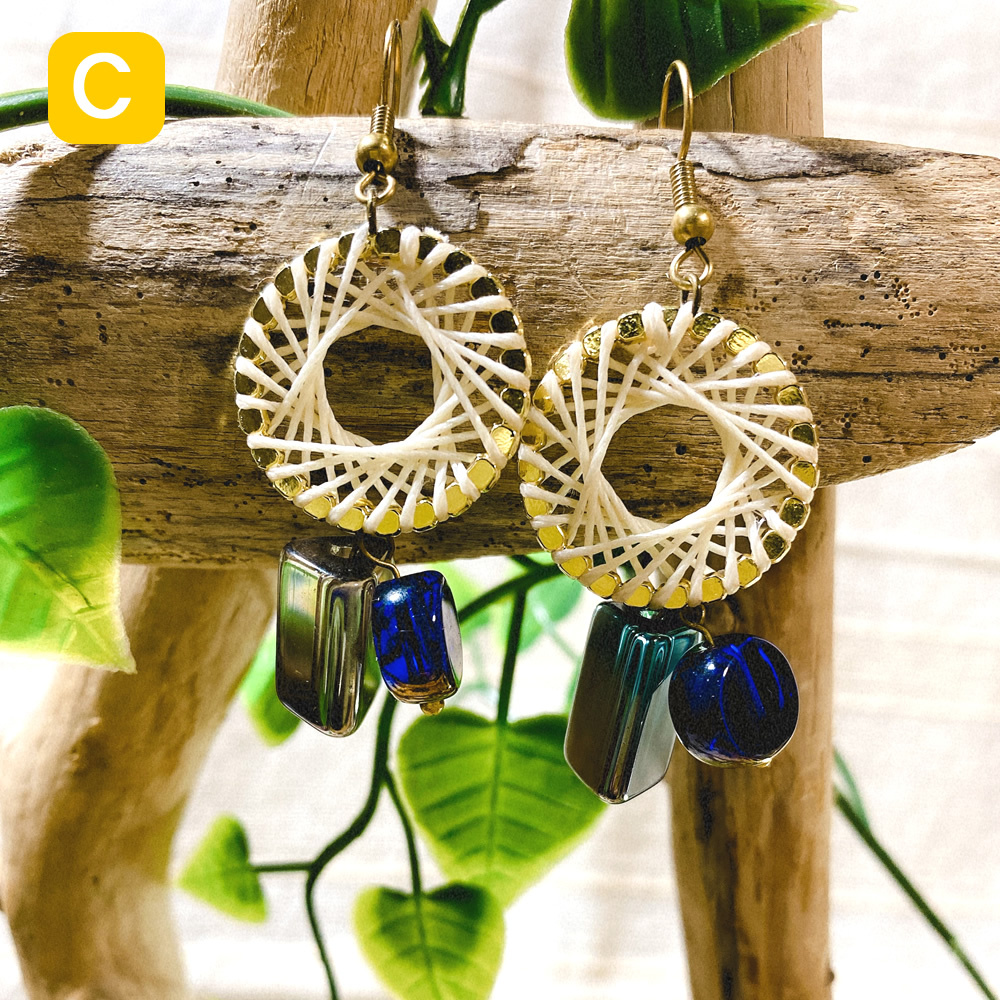 エスニック ピアス エスニックアクセサリー 金属アレルギー対応可