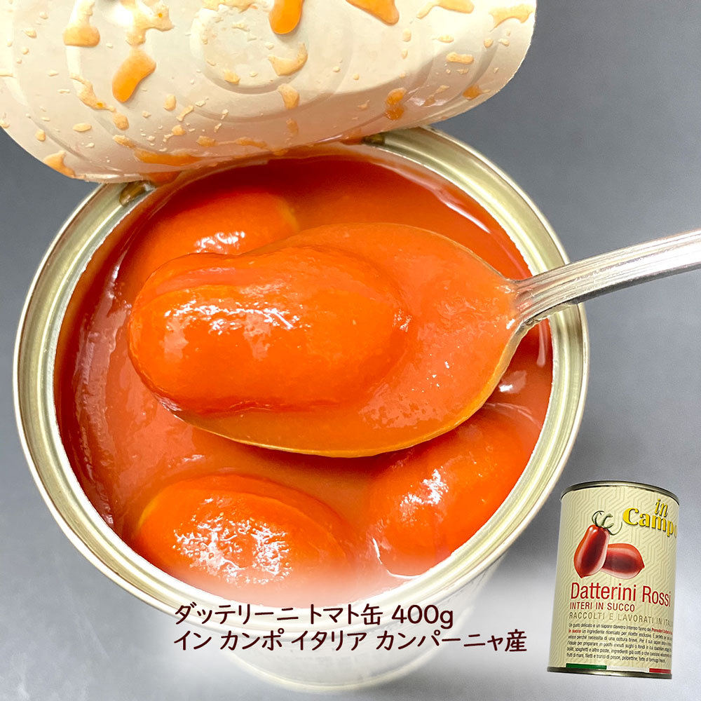 ダッテリーノトマト缶 400g✕24缶 トマト缶 ダッテリーニ 1ケース 400g×24缶 CASAR DATTERINI POMODORI