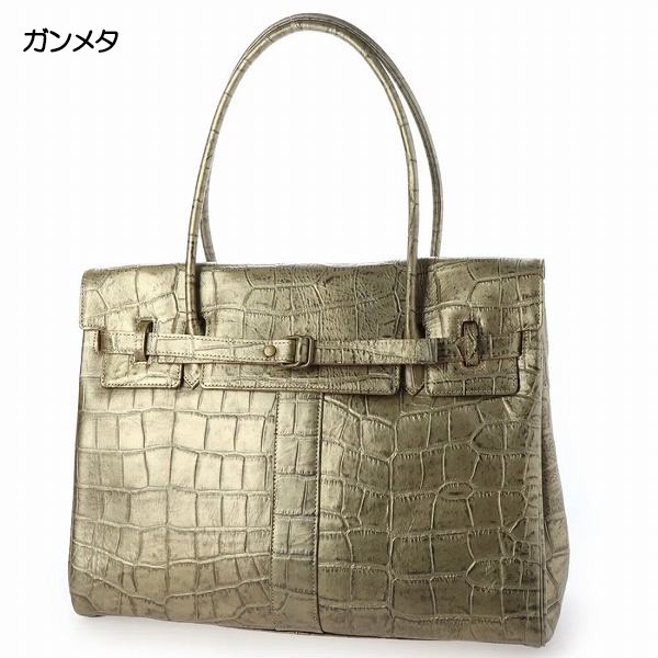 日本製 ハンドバッグ クロコ型押し ITALICO 牛革 国産 レザー トートバッグ 通勤 全国送料無料 :37ac43:ブティック イタリコ -  通販 - Yahoo!ショッピング