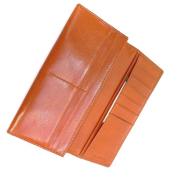 財布 メンズ レディース 長財布 二つ折り イタリアレザー 札入れ