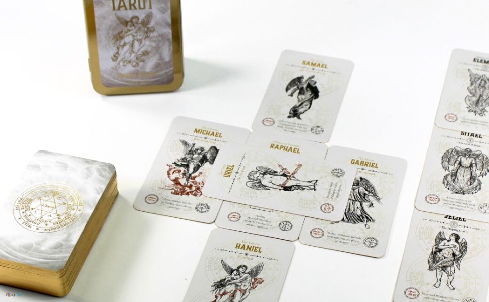 エンジェル・タロット・ポケット・エディション 缶入りのカードイメージ