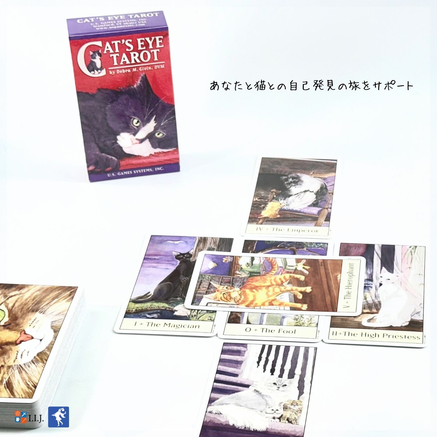 キャッツ・アイ・タロット Cats Eye T...の詳細画像4