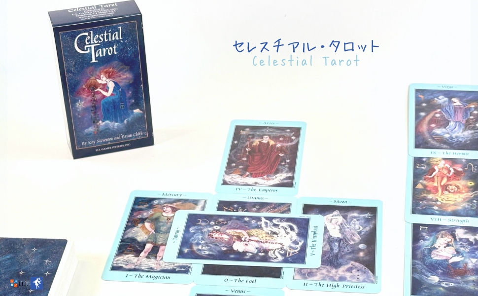 セレスチアル・タロット Celestial Tarot タロットカード 78枚 タロット占い 星座 占星術 日本語解説書付き 正規品 |  | 07