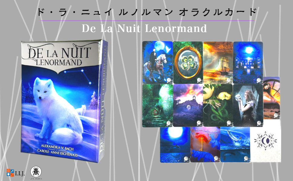 ルノルマン オラクルカード 占い ド・ラ・ニュイ ルノルマン オラクルカード De La Nuit Lenormand  日本語解説書付き 正規品｜item-island-jp2｜08