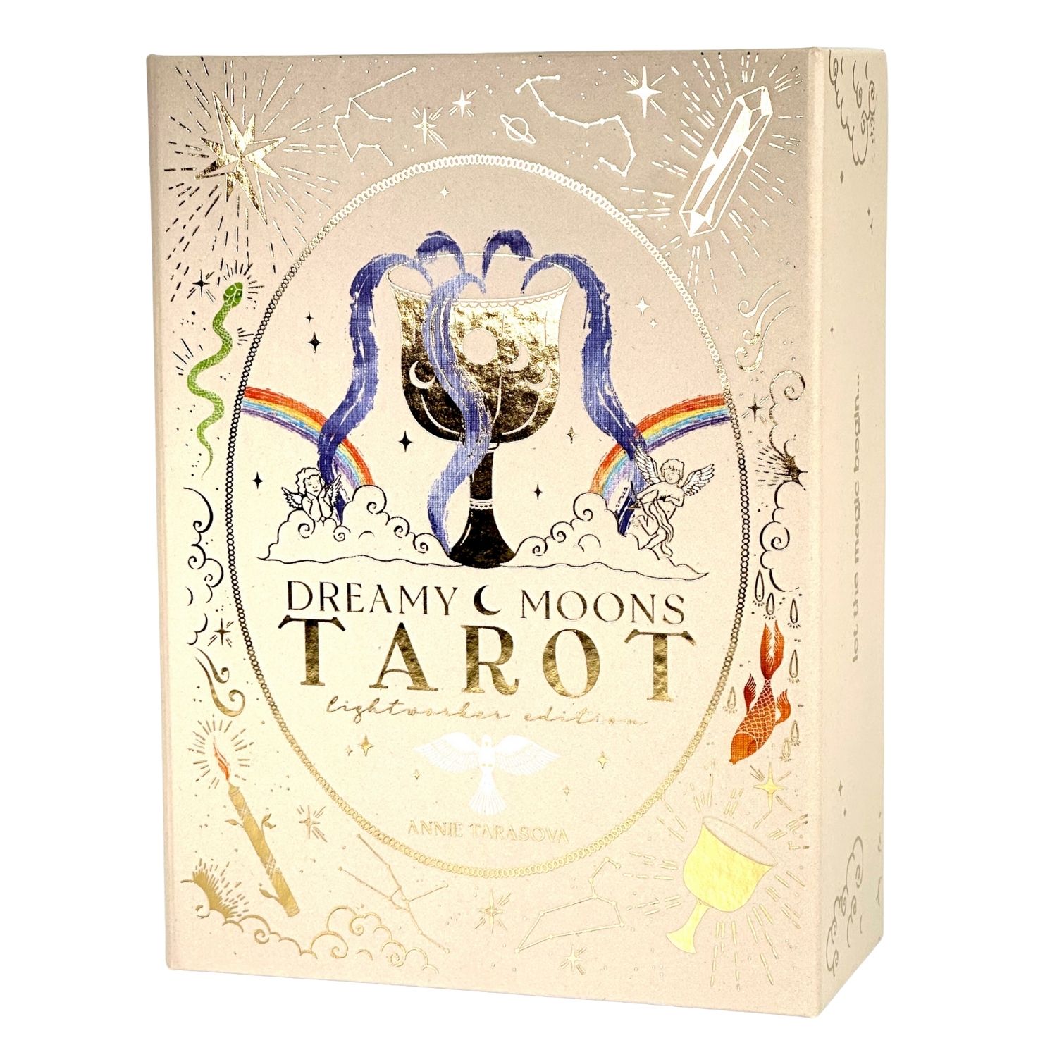 ドリーミー・ムーンズ・タロット ライトワーカー Dreamy Moons Tarot Lightworker タロットカード ウェイト版 限定版 タロット占い 日本語解説書付き 正規品 | 