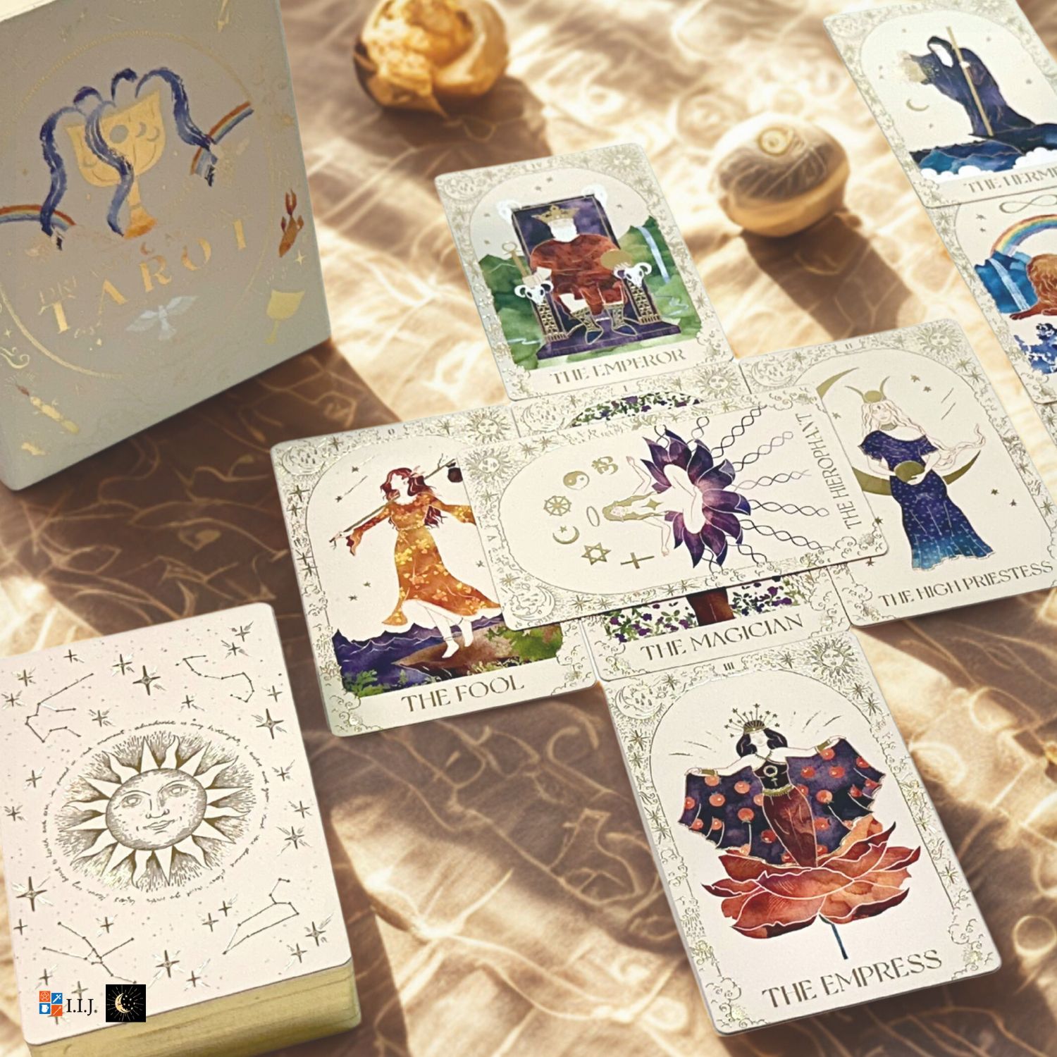 ドリーミー・ムーンズ・タロット ライトワーカー Dreamy Moons Tarot Lightworker タロットカード ウェイト版 限定版 タロット占い 日本語解説書付き 正規品 |  | 04