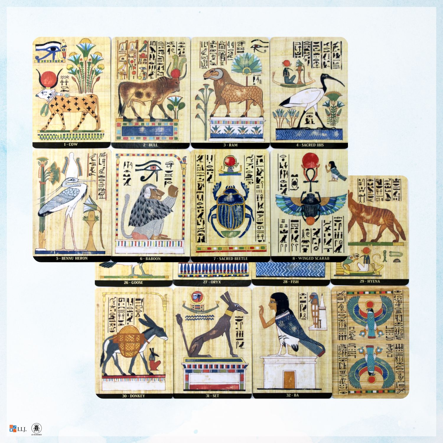 エジプシャン・セイクリッド・アニマルズ・オラクル Egyptian Sacred