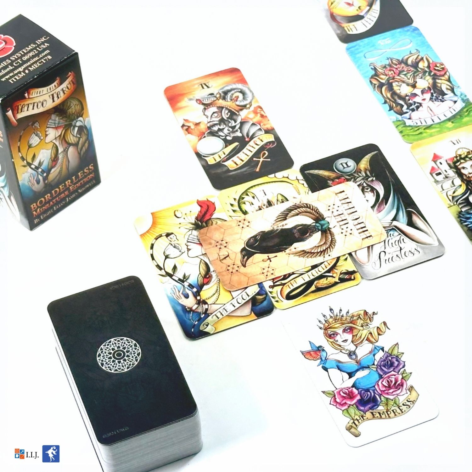 エイト・コインズ・タトゥー・タロット ボーダレス ミニ Eight Coins