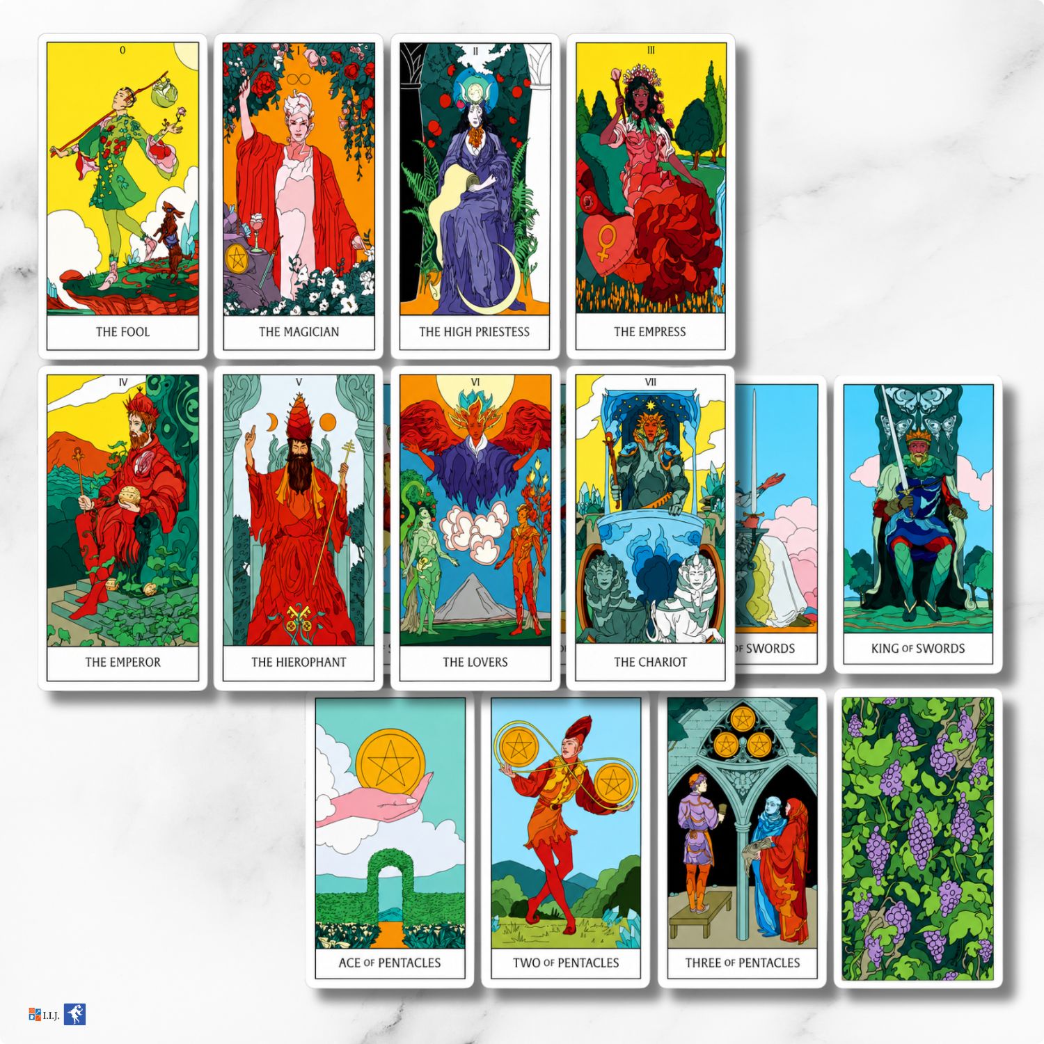 フロラナ・タロット Florana Tarot...の詳細画像2
