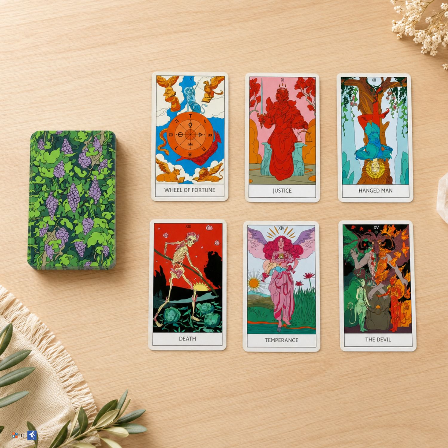 フロラナ・タロット Florana Tarot...の詳細画像3