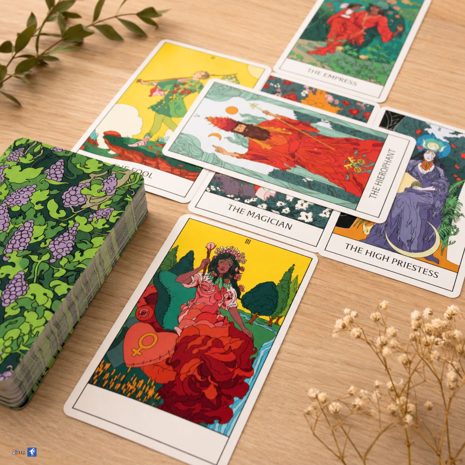 フロラナ・タロット Florana Tarot...の詳細画像4