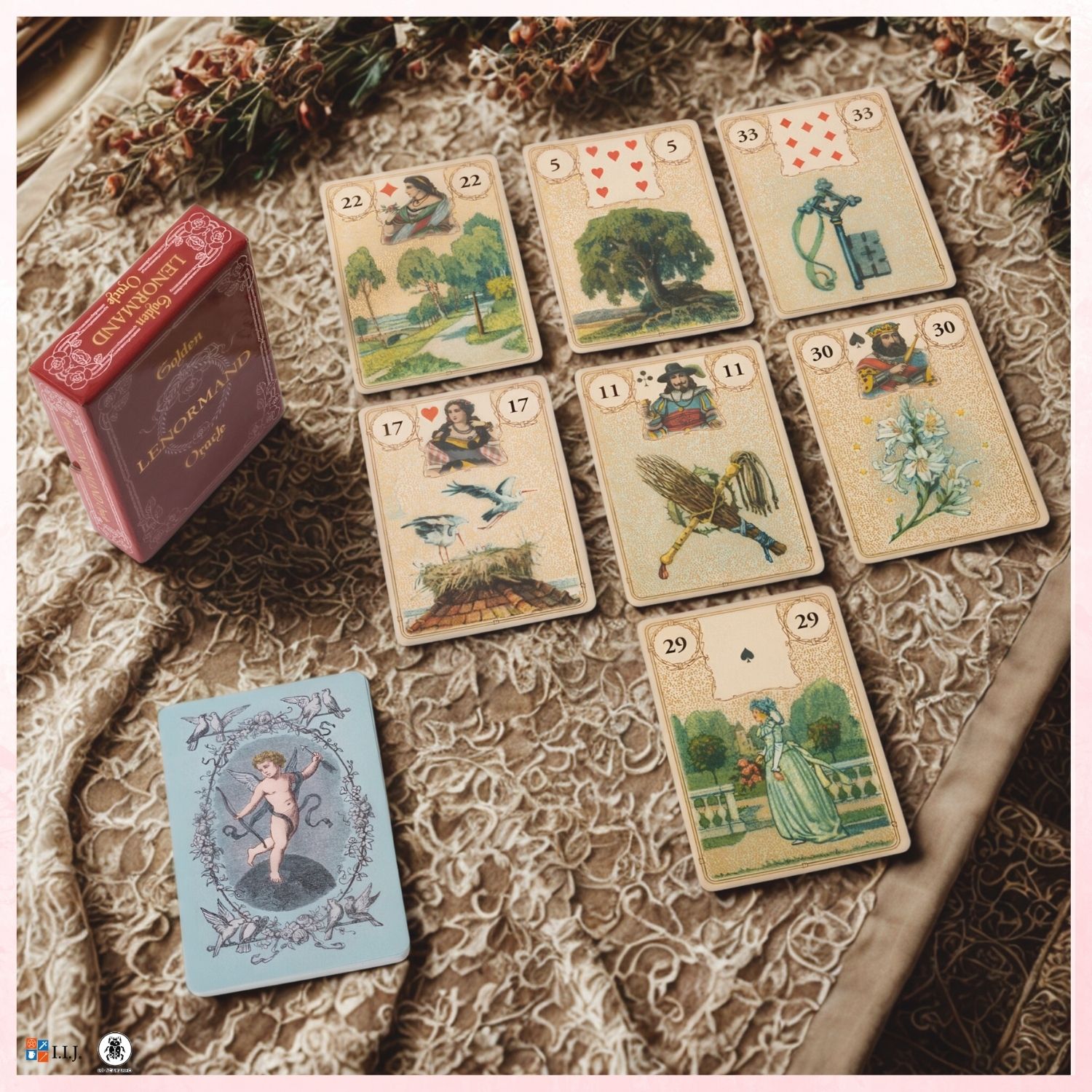 ゴールデン ルノルマン オラクルカード Golden Lenormand Oracle 占い