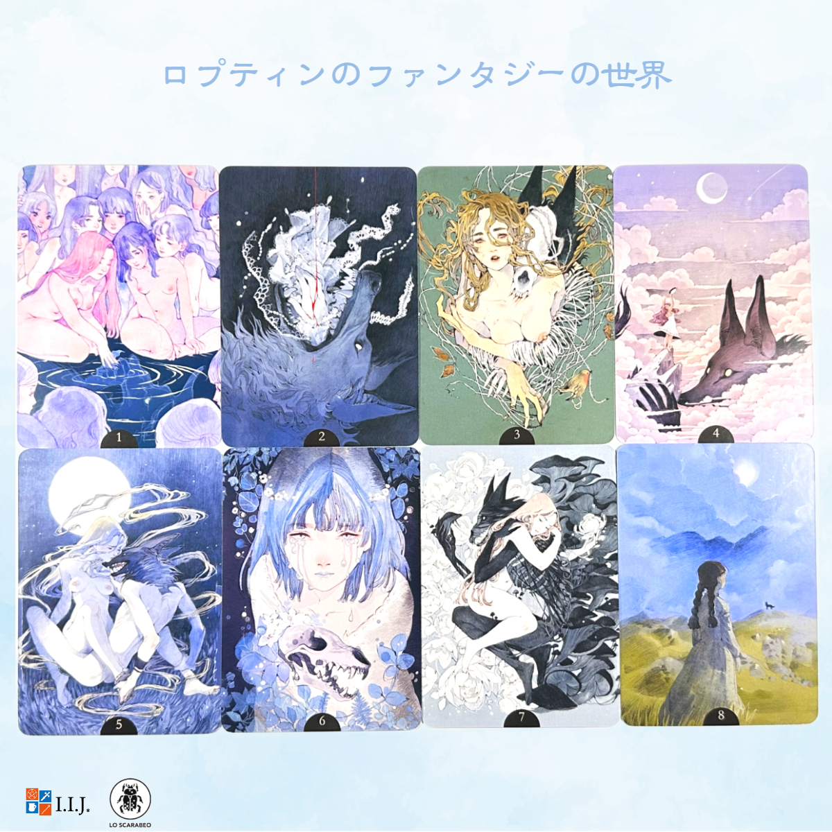 ロプティン・オラクルカード Loputyn Oracle オラクルカード アファメーション 英語 占い 正規品 |  | 02