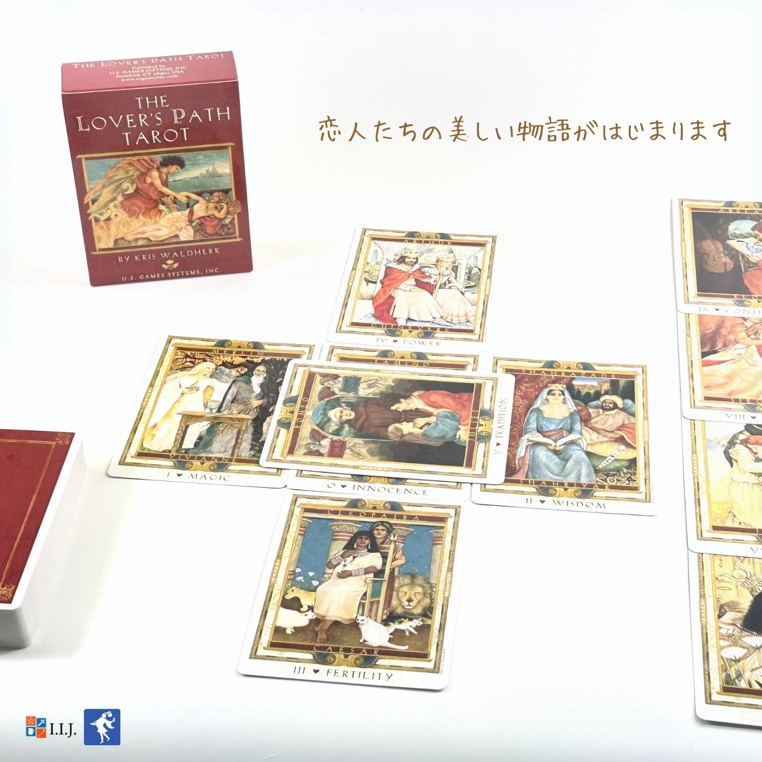 ラバーズ・パス・タロット The Lover's Path Tarot タロットカード 78