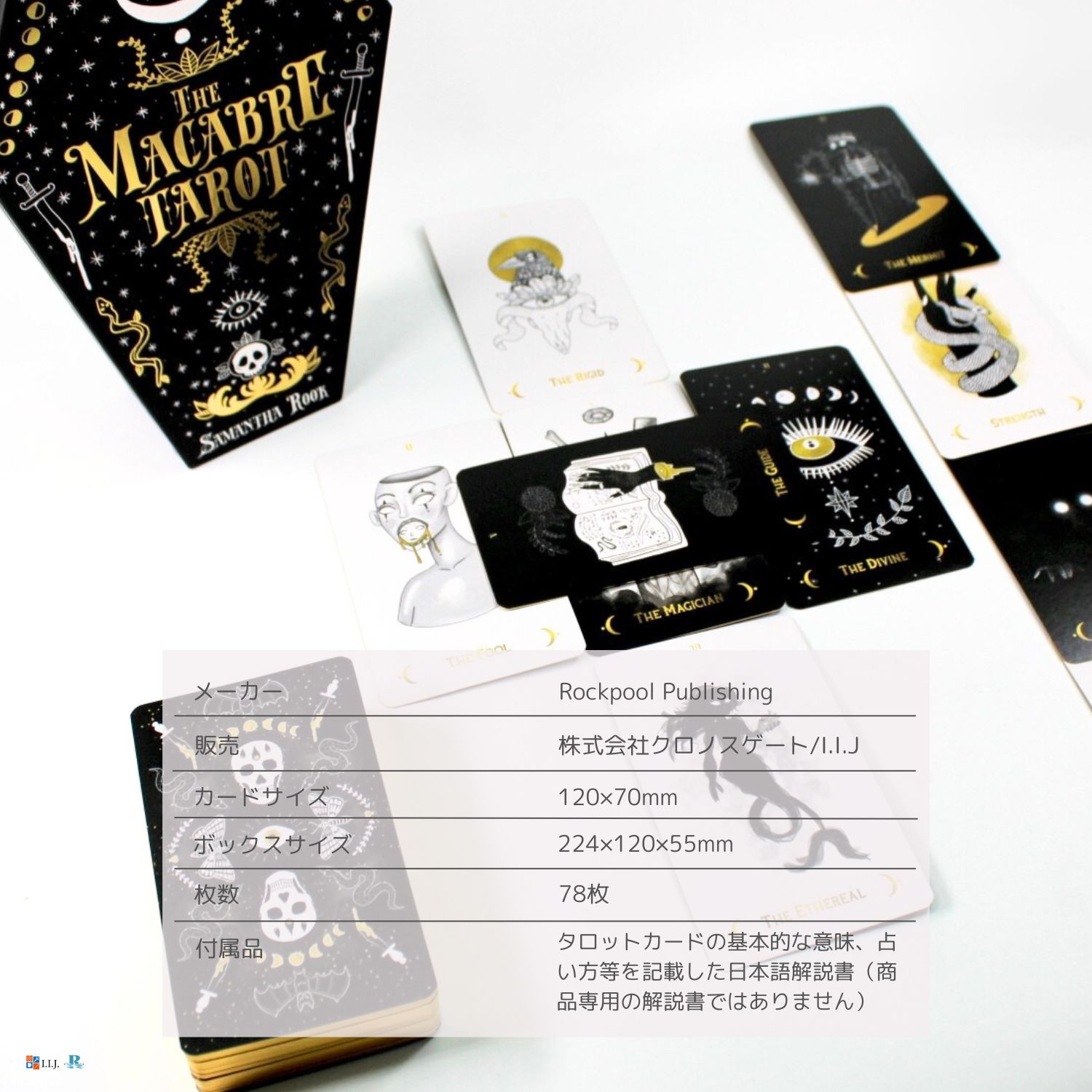 マカブル・タロット The Macabre Tarot ダーク ホラー ゴシック 78枚