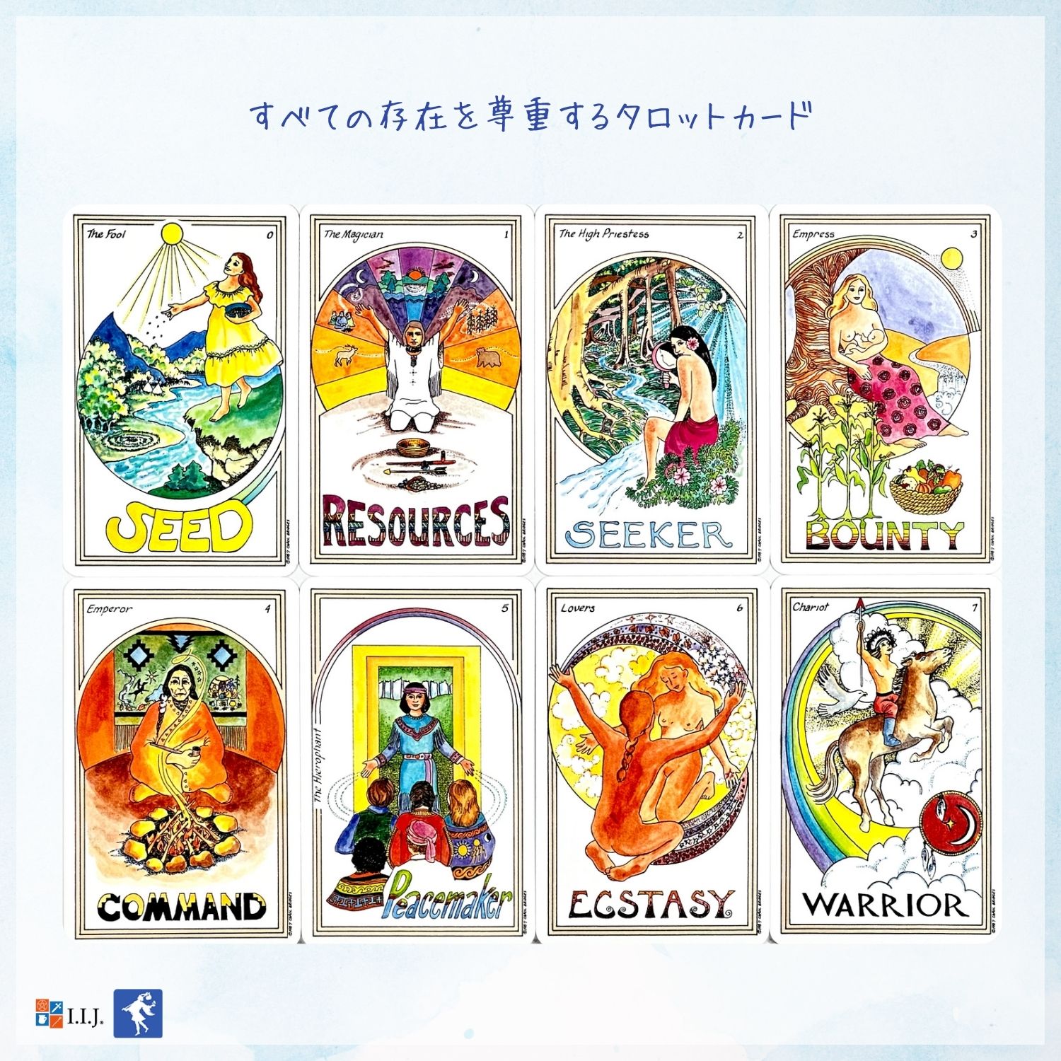 メディスンカード　タロット　占い メディシン・ウーマン・タロット Medicine Woman Tarot Deck