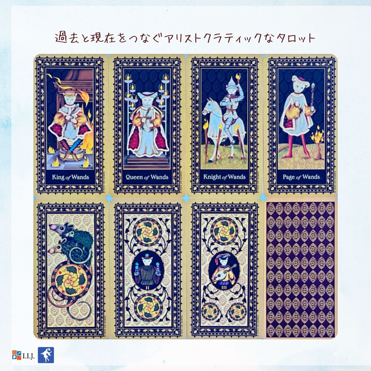 メディバル・キャット・タロット Medieval Cat Tarot タロットカード