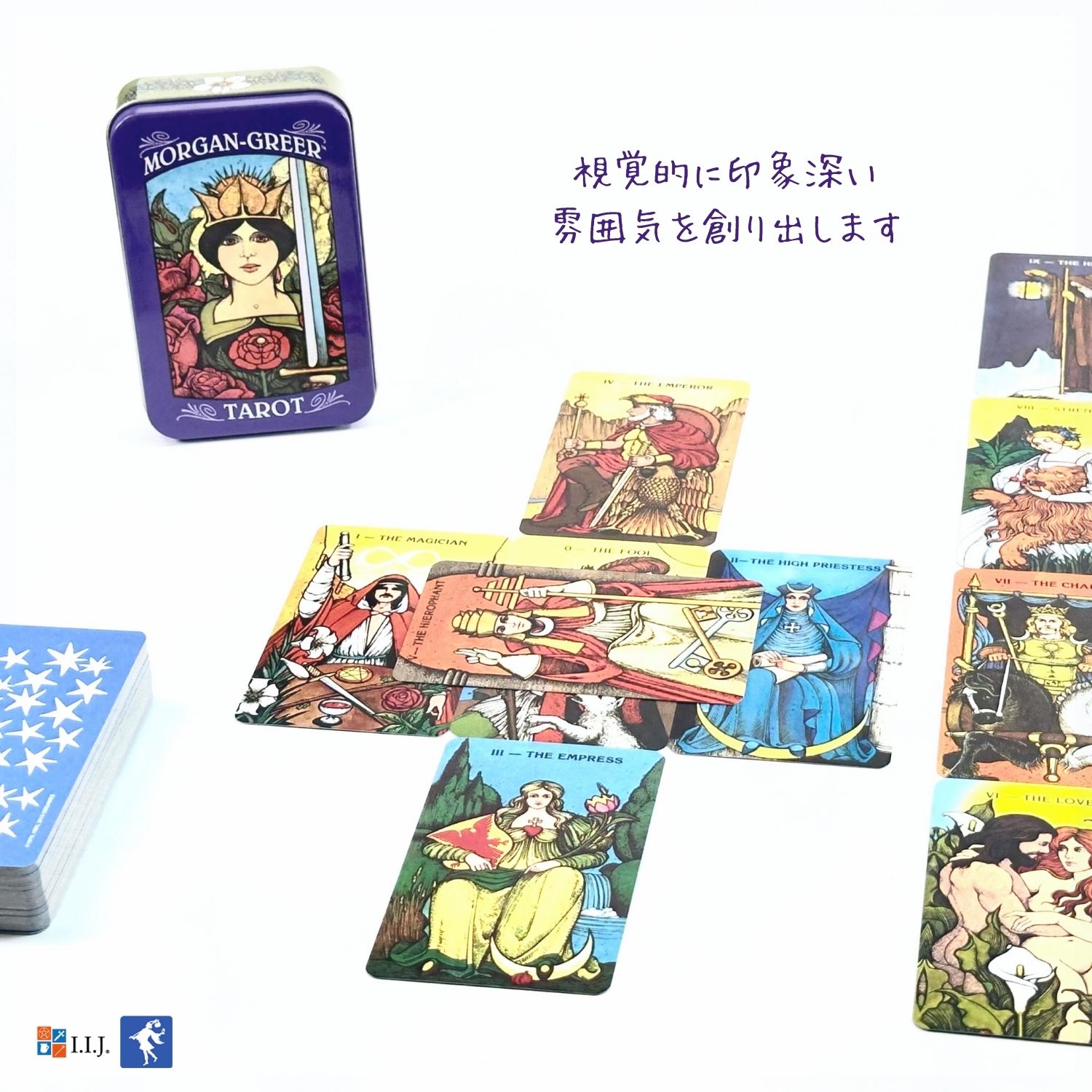 モーガン・グリア・タロット 缶入り Morgan-Greer Tarot in a Tin