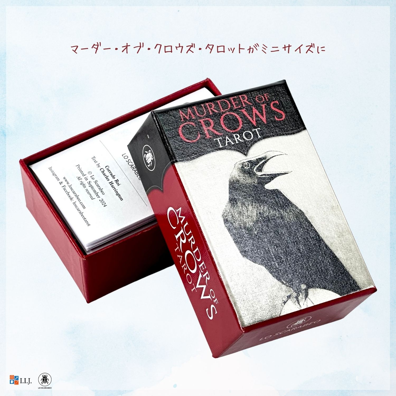 マーダー・オブ・クロウズ・タロット ミニ Murder of Crows Tarot MINI タロットカード 78枚 ウェイト版 ミニサイズ ...