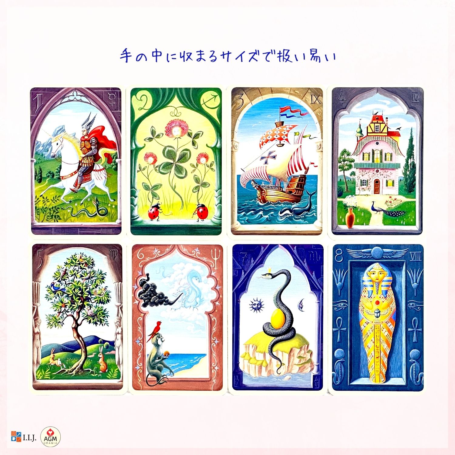 ミスティカル ルノルマン Mystical Lenormand ルノルマン オラクルカード 占い 日本語解説書付き 正規品 : p3mi5mcd28  : クロノスゲート Yahoo!店 - 通販 - Yahoo!ショッピング