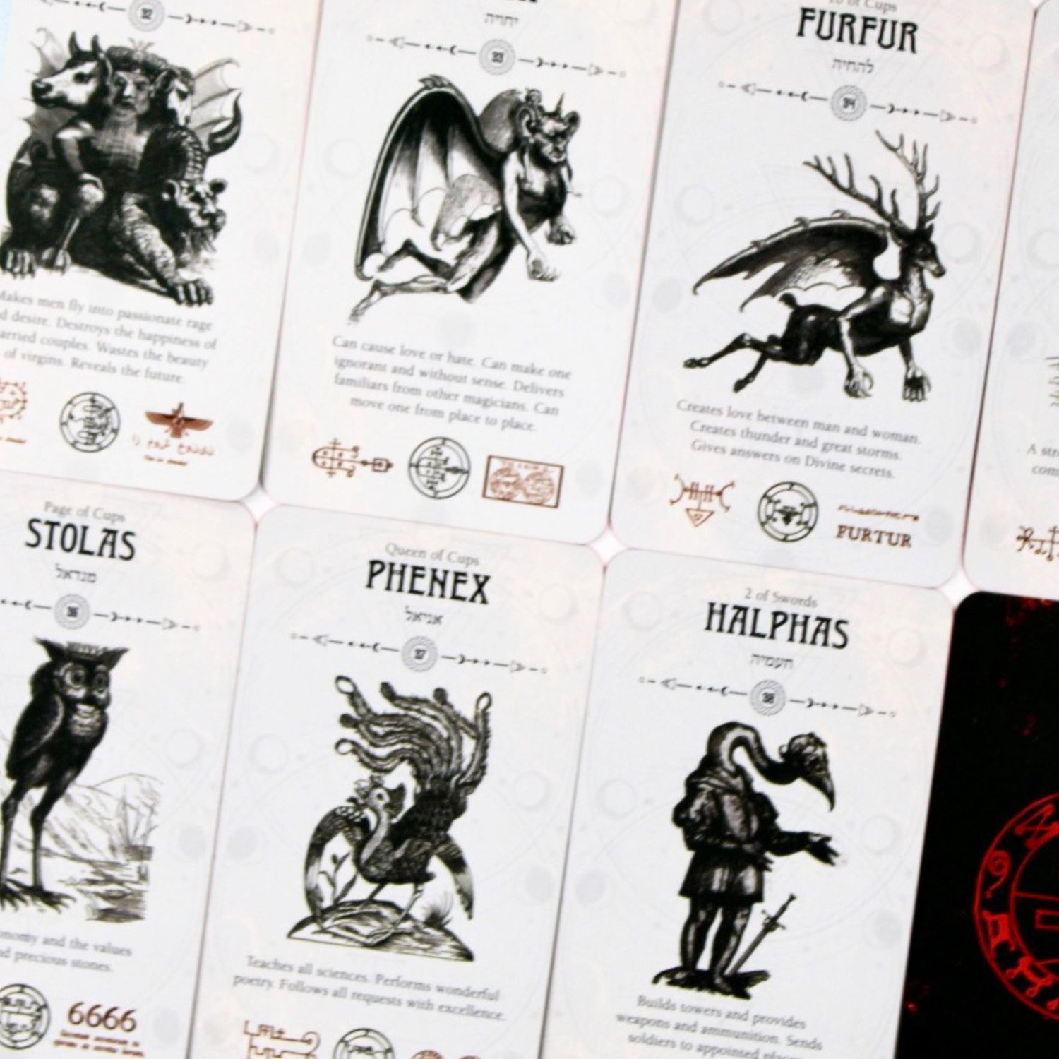 オカルト・タロット Occult Tarot タロットカード 悪魔 ダークネス 78