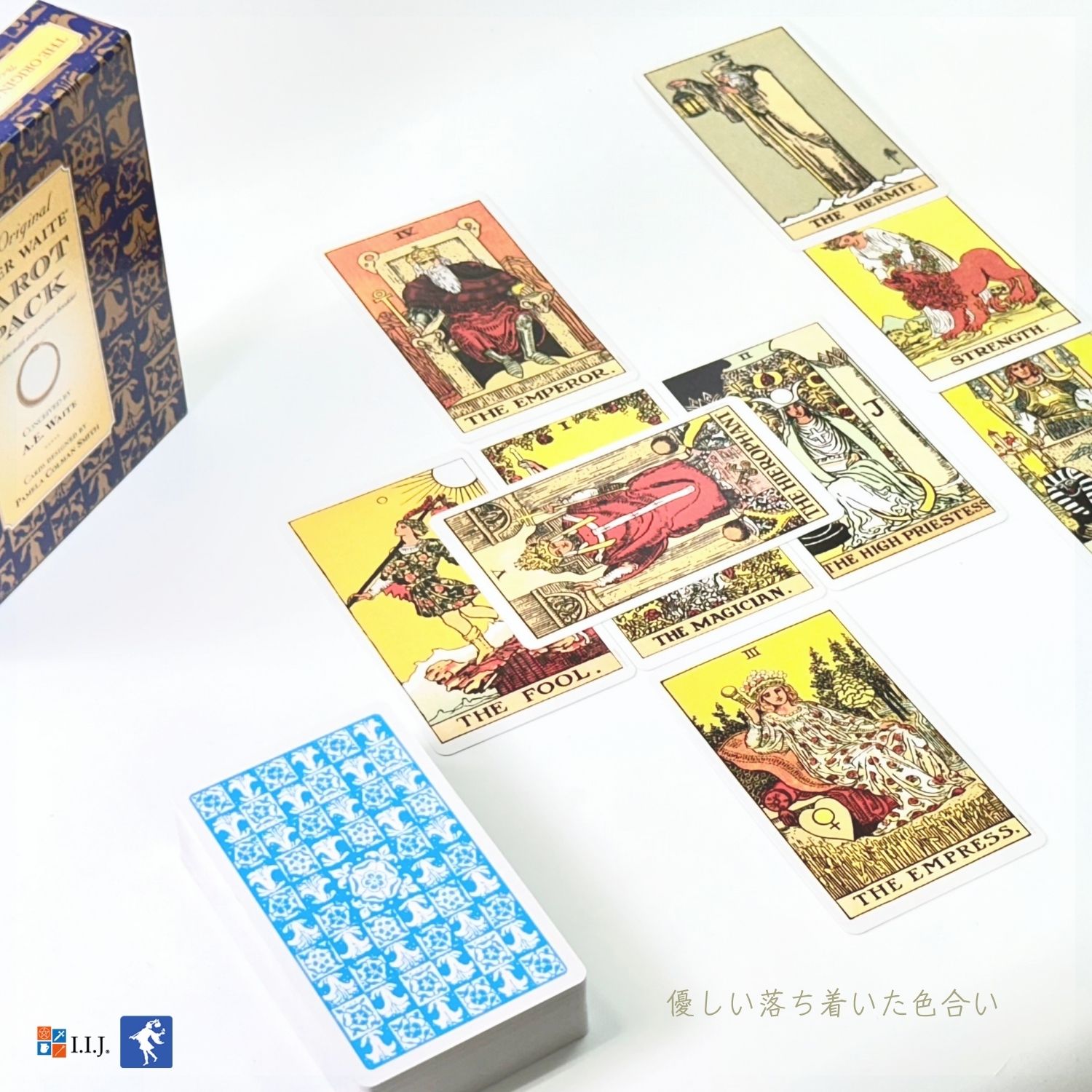 オリジナル ウェイト タロット パック Original Rider-Waite Tarot Pack タロットカード 78枚 ウェイト版 タロット占い 日本語解説書付き 正規品 |  | 04