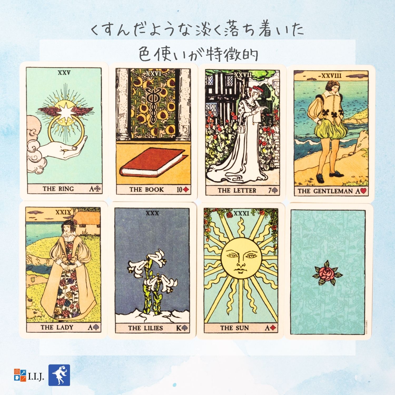 ルノルマン オラクルカード 占い  ピクシーズ アスタウンディング ルノルマン（缶入り） PIXIE'S ASTOUNDING LENORMAND  日本語解説書付き 正規品｜item-island-jp2｜04