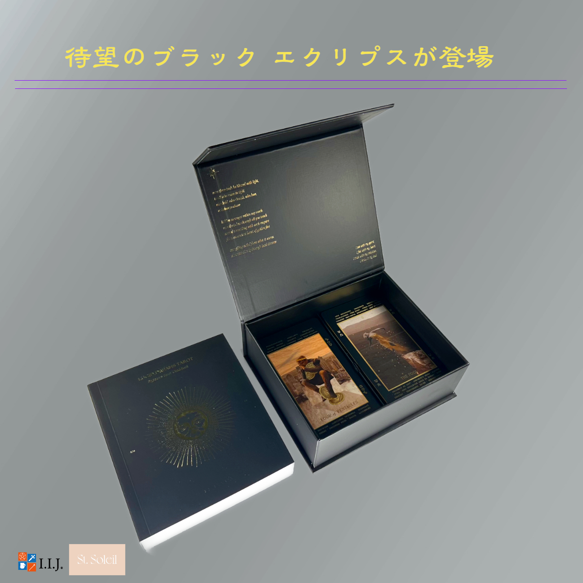 ルーシッド ドリームス ビギナーズ タロット エディション4 ブラック エクリプス  タロット 78枚 ウェイト版 占い 日本語解説書付き 正規品 |  | 01