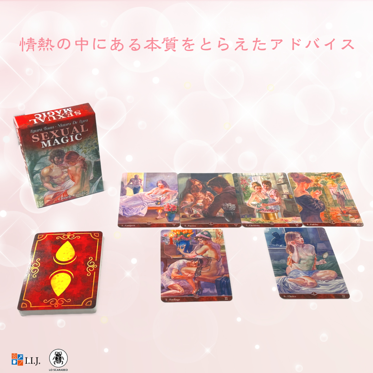 オラクルカード 英語 占い セクシャルマジック オラクルカード Sexual Magic Oracle  正規品｜item-island-jp2｜05
