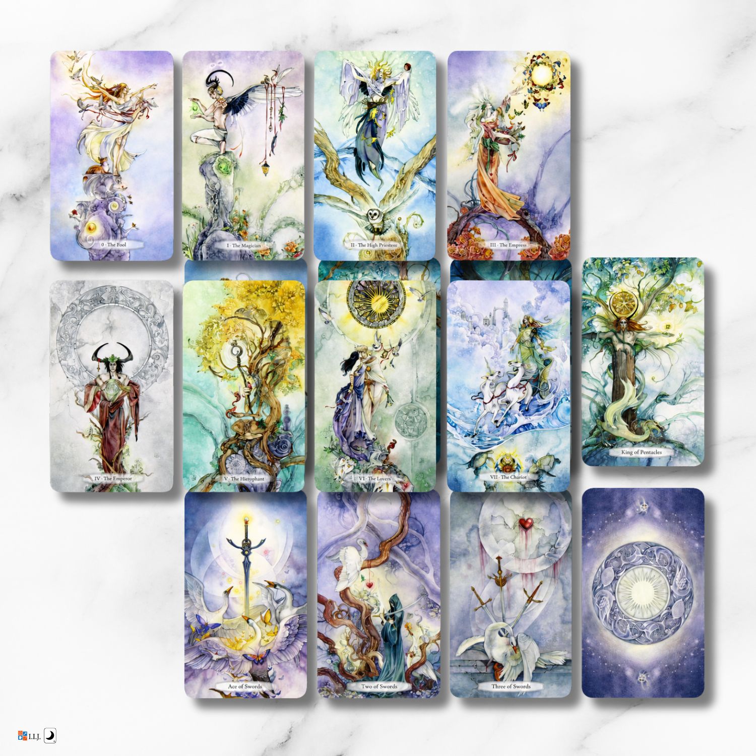 シャドウスケープ タロット デッキ Shadowscapes Tarot Deck タロット