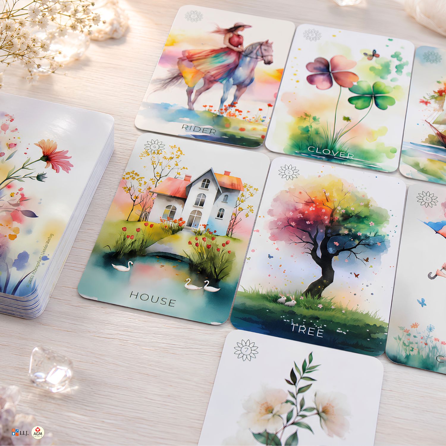 サマー・セレナード・ルノルマン Summer Serenade Lenormand ルノルマンカード 初心者 占い 送料無料 正規品 日本語解説書付き 関連画像4