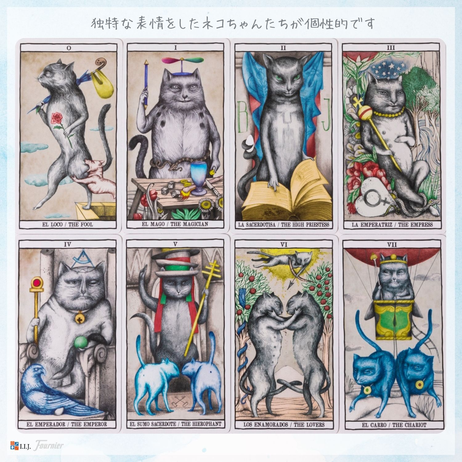 楽天市場】ゴールデン・ブラック・キャット タロット Golden