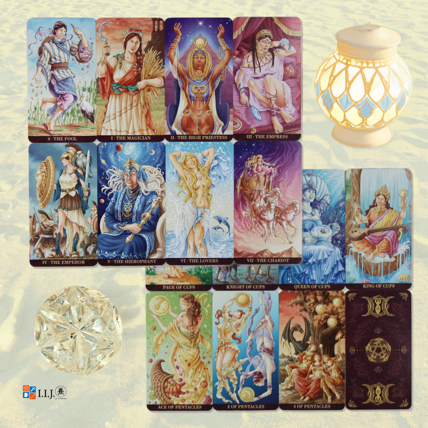 タロット・オブ・ザ・ゴッデス Tarot of...の詳細画像2