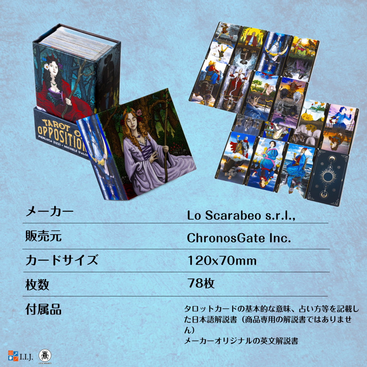あお★フォロー割引☆タロット 楽天市場】【タロットカード】 【Lo Scarabeo】 【正規販売店