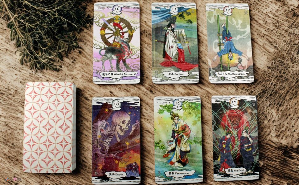浮世浪漫タロット Ukiyo Roman Tarot タロットカード 浮世絵 レトロ