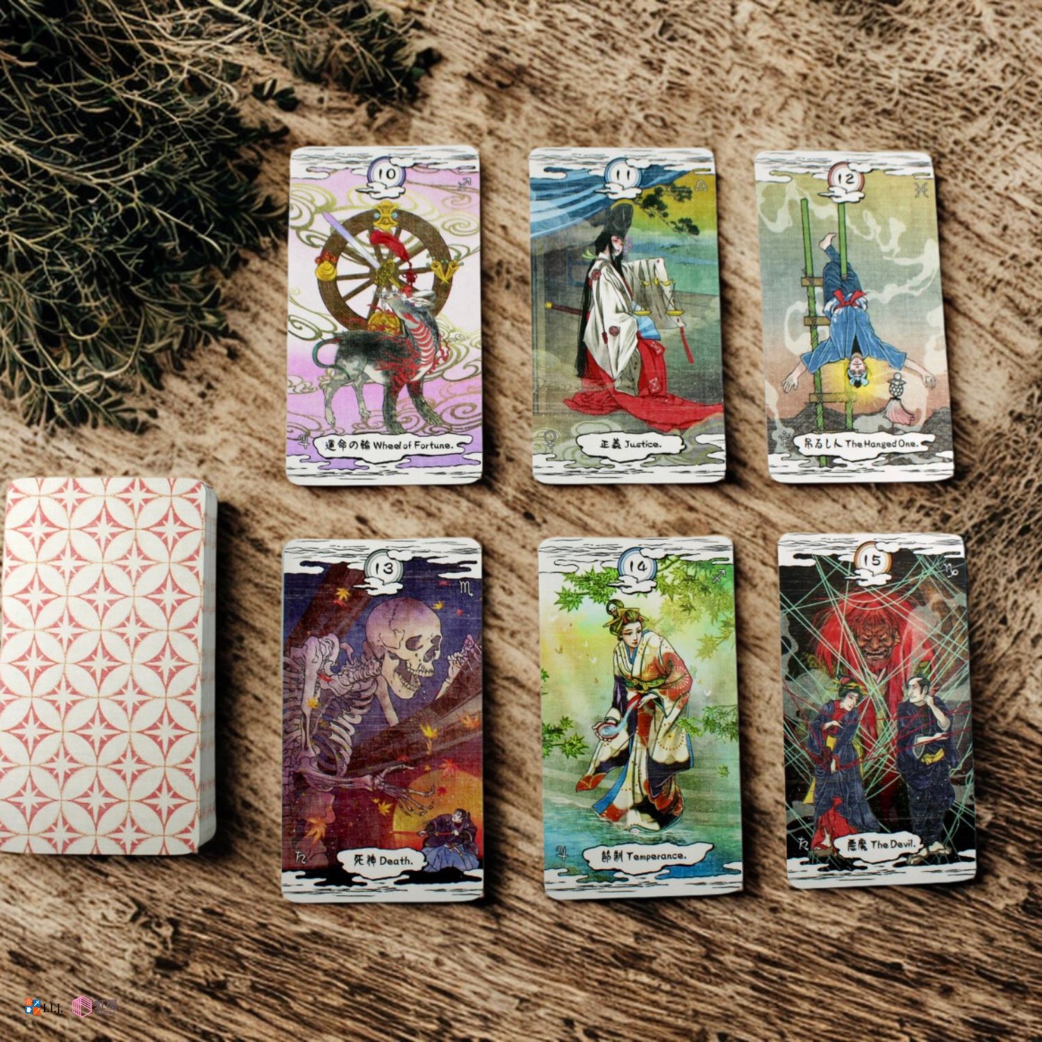 浮世浪漫タロット Ukiyo Roman Tarot タロットカード 浮世絵 レトロ