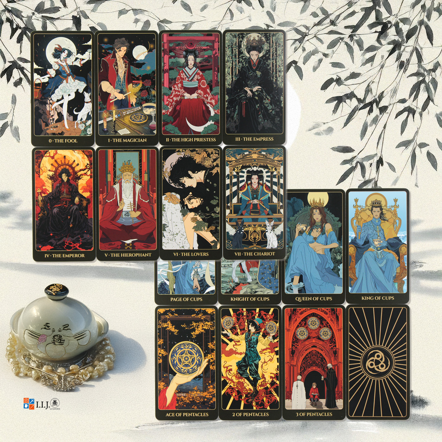 浮世・タロット Ukiyo Tarot タロッ...の詳細画像2