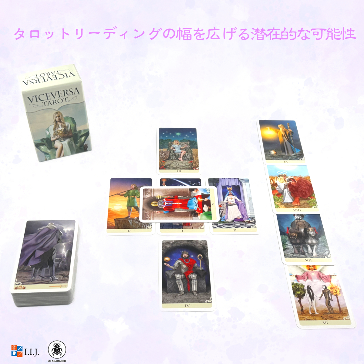 バイス・バーサ タロット ミニ Vicever...の詳細画像4