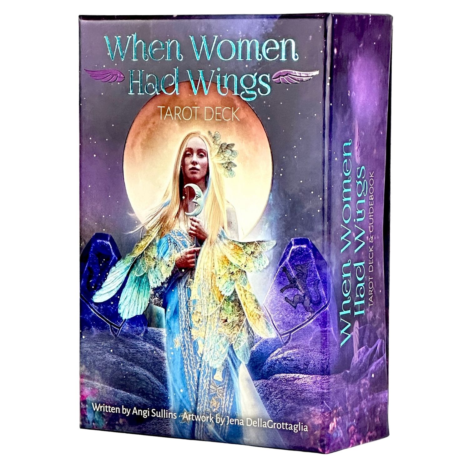 ウェン・ウーマン・ハッド・ウィングス・タロット When Women Had Wings Tarot タロットカード 78枚 タロット 占い  日本語解説書付き 正規品 : a24120008 : クロノスゲート Yahoo!店 - 通販 - Yahoo!ショッピング