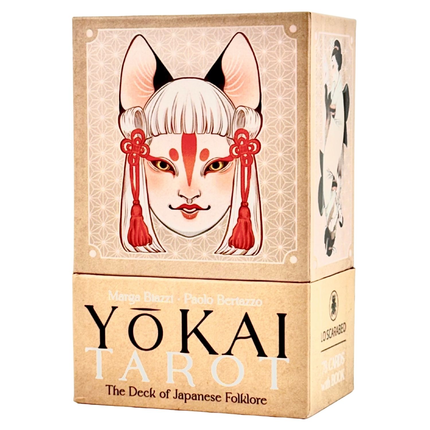 妖怪・タロット Yokai Tarot タロットカード 78枚 ウェイト版 怪談 おばけ タロット占い 日本語解説書付き 正規品 | 