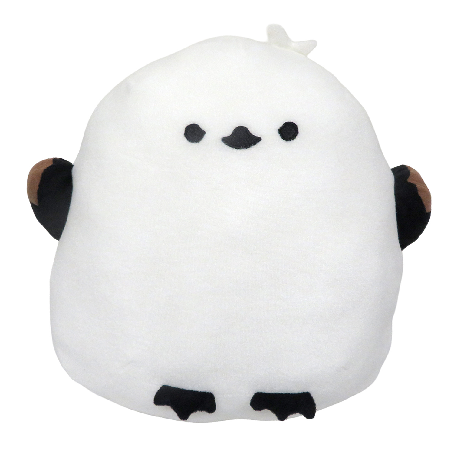 レア★クッションラジオ 未開封品 ぬいぐるみ Lサイズ パイル生地 シマエナガ しまださん ぬいぐるみ もこもこ