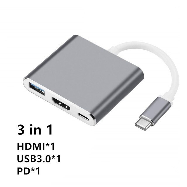 USBタイプCアダプター,hunderbolt 3タイプC,MacBook Pro,ノートブック,3.5mmジャック付き｜itemselect｜03