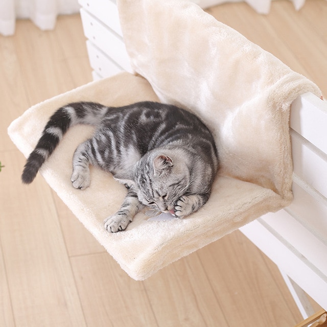 猫とペットのための豪華な鉄製ベッド,冬に掛けることができ,暖かいニットのバスケット,猫のための鉄と金属フレームで作られています｜itemselect｜02