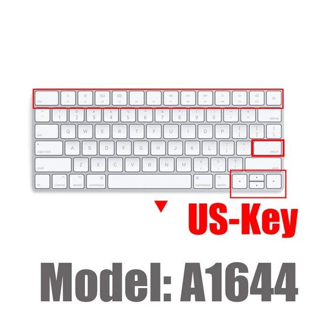 Appleキーボード用シリコンケーブル付きキーボード,キーパッド用保護カバー付き,モデル2021 a2449 a2450 a1243 a1843 b1｜itemselect｜13