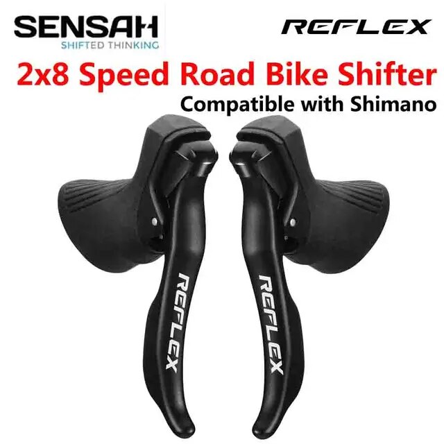 永久定番 Sensah-ロードバイクのshipters sti 2x7 2x8 2x9 2x10 2x 11スピード，shimano Failleur 105と